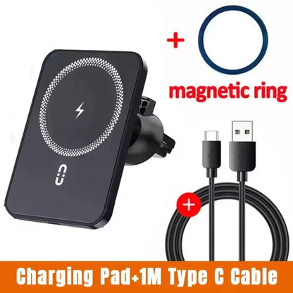 Magnetic Wireless Car Charger 30W