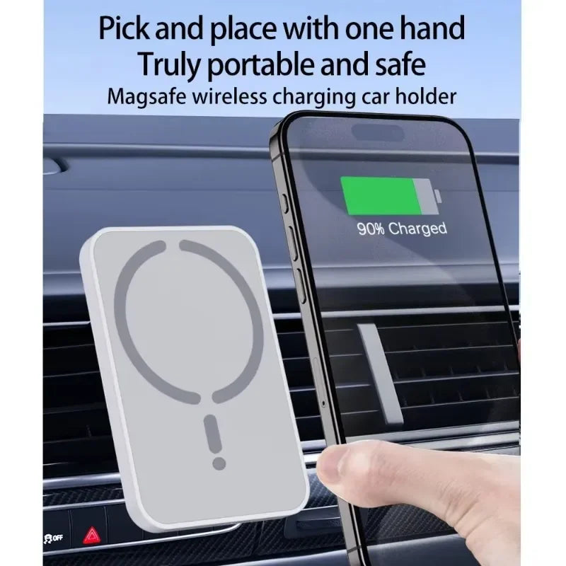 Magnetic Wireless Car Charger 30W